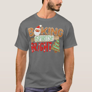 T-shirt Baking Spirit Bright Donut Christmas Tree Xmas Coo