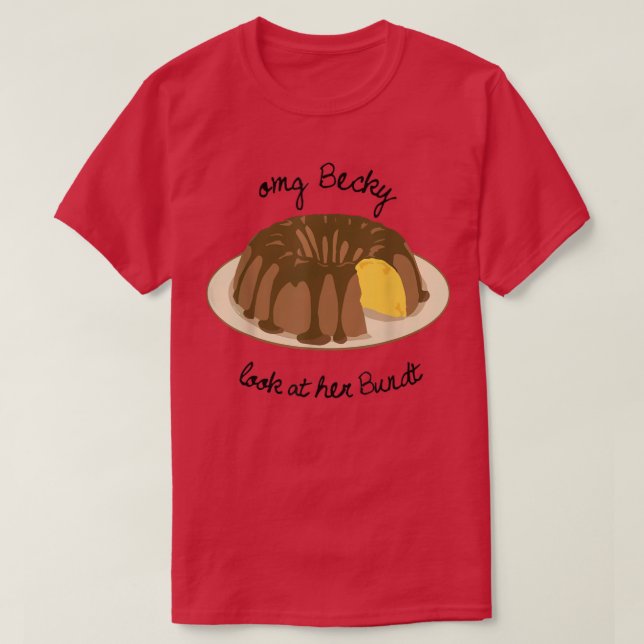 T-shirt Baking T amusant pour Baker Love Bake Bundt Cake T (Design devant)