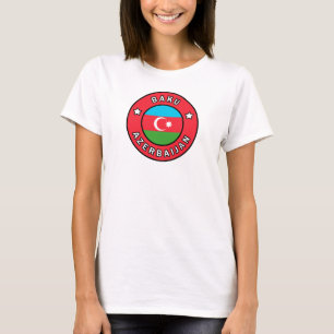 T-shirt Bakou Azerbaïdjan