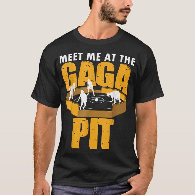 T-shirt Bal cool Gaga pour les enfants Funny Gaga balle Pi (Devant)