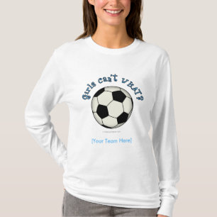 T-shirt Bal de football en noir