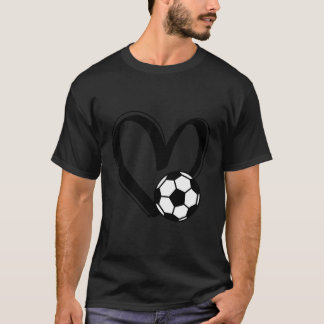 T-shirt Bal De Football He