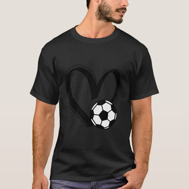 T-shirt Bal De Football He (Devant)