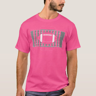 T-shirt Bal De Rugby À Balles Américaines