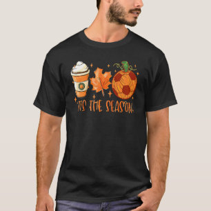 T-shirt Bal De Soccer citrouille Épice C'Est La Saison Chu