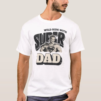 T-shirt Balade sauvage avec Super Papa