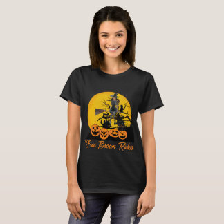 T-shirt Balades en salle libre Halloween Chats sorciers Ci