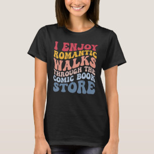 T-shirt Balades romantiques Comic Book Store Funny Collect