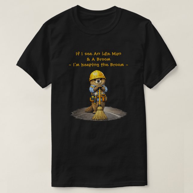 T-shirt "Balai" (Design devant)