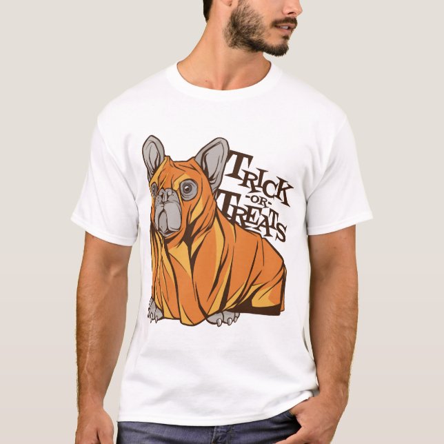 T-shirt Balais d'Halloween (Devant)