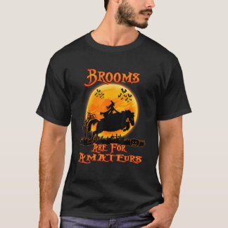 T-shirt Balais pour les amateurs de cheval drôle Halloween