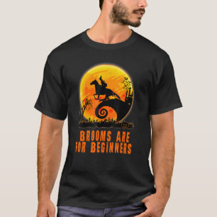 T-shirt Balais pour les sorcières cavalières débutantes dr