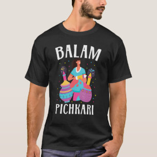 T-shirt Balam Pichkari Hinduisme Hindu bouddhiste Holi Fes