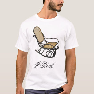 T-shirt balancier, je bascule, préside, chaise de