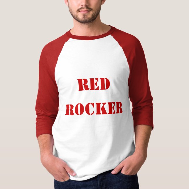 T-shirt balancier rouge (Devant)