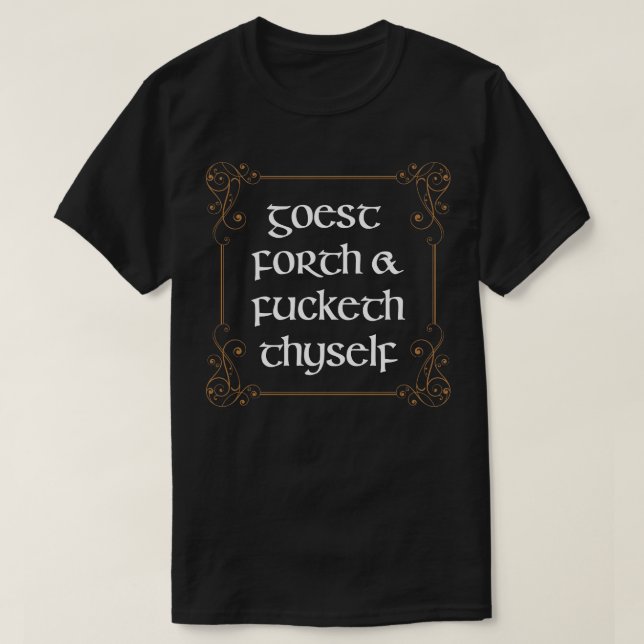T-shirt Balayage Avec Classe Classique Sweing 1 (Design devant)