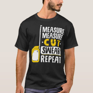 T-shirt Balayage de mesure - Répétition de travail du bo