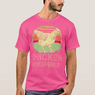 T-shirt Balayage de poulet Retro Style Vintage désorganisé