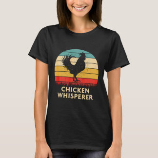 T-shirt Balayage de poulet Vintage Retro