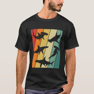 T-shirt Balayage de requin-marteau Selachimorphaphile