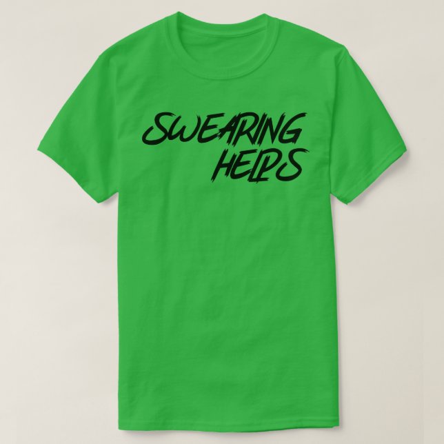 T-shirt Balayage des aides (Design devant)