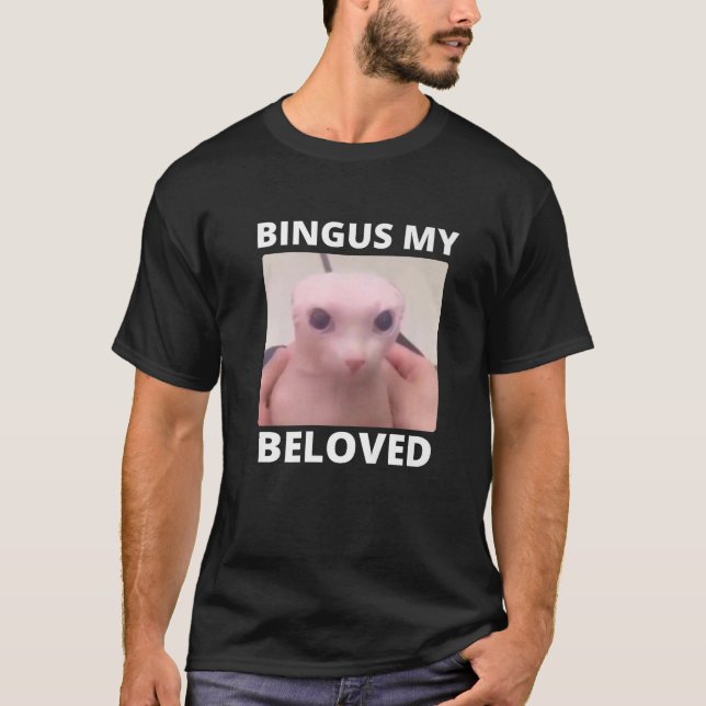 T-shirt Bald Bingus Mon Bien-Aimé Sphinx Chat Bingus (Devant)