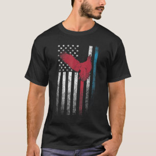 T-shirt Bald Eagle 4 juillet Drapeau Américain Amérique Us