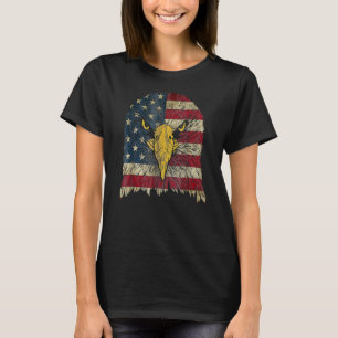 T-shirt Bald Eagle Enfants Garçons Hommes Américain Drapea