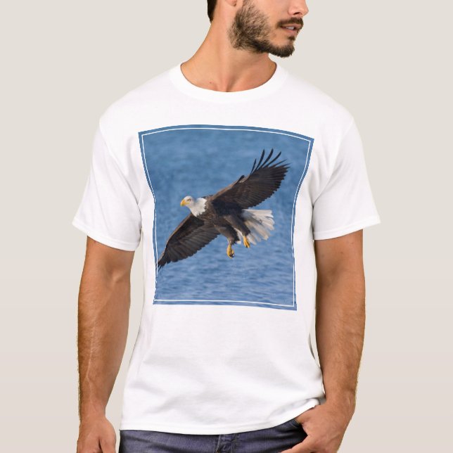 T-shirt Bald eagle in flight (Devant)
