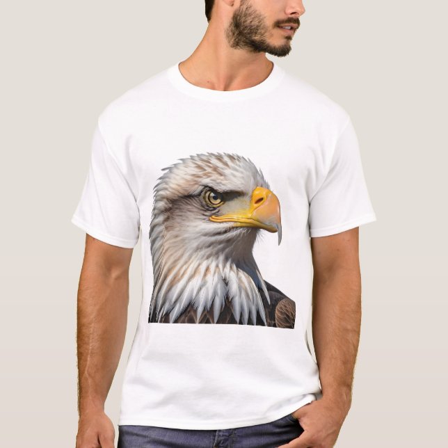 T-shirt Bald Eagle Profile (Devant)