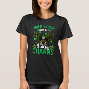 T-shirt Bald Eagle Sont Mes Charmes Chanceux Bald Eagle St