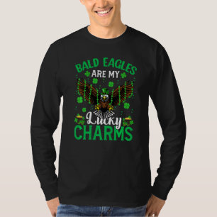 T-shirt Bald Eagle Sont Mes Charmes Chanceux Bald Eagle St