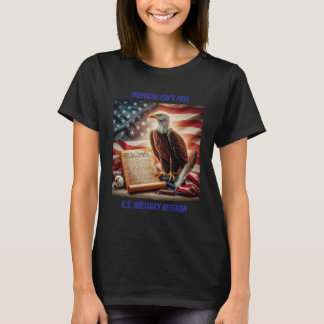 T-shirt Bald Eagle, United States Flag et Constitution