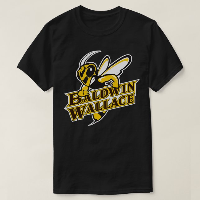 T-shirt Baldwin Wallace Club de Jackets Jaunes (Design devant)