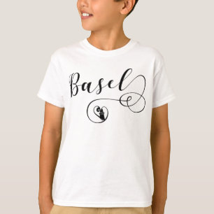 T-shirt Bâle - Coeur du drapeau, Suisse