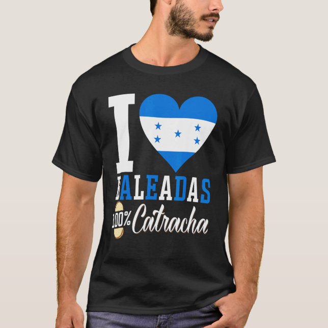 T-shirt Baleada Nourriture Hondurienne Comida Honduras Dra (Devant)