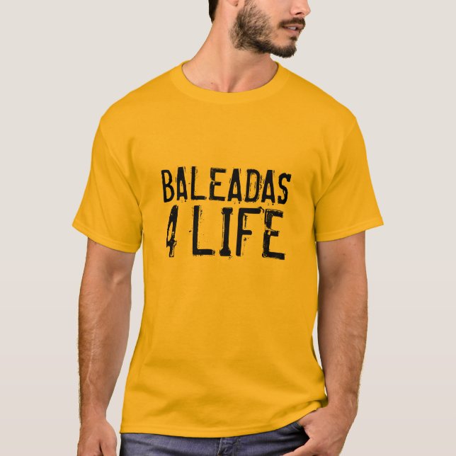 T-SHIRT BALEADAS, 4, LA VIE (Devant)