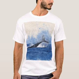 T-shirt baleine