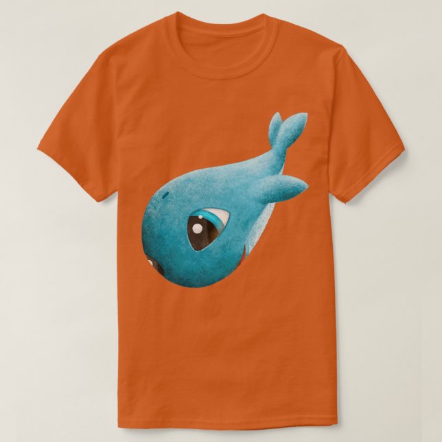 T-shirt Baleine à bec Wallis (Design devant)