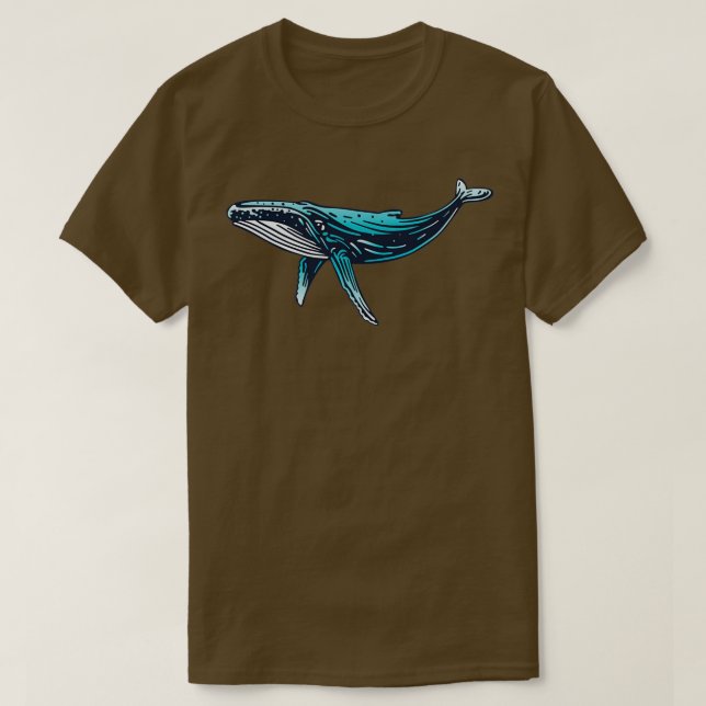 T-shirt Baleine à bosse 10 (Design devant)