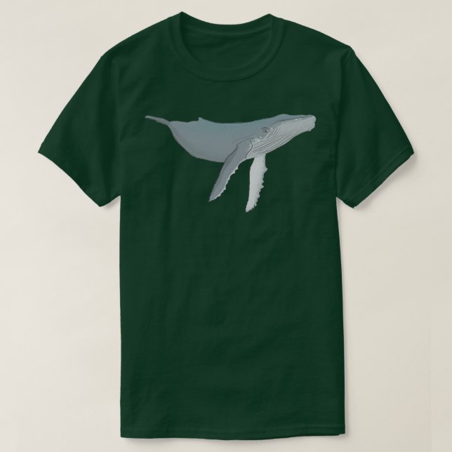 T-shirt Baleine à bosse 12 (Design devant)