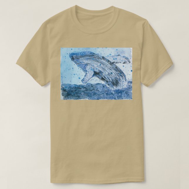 T-shirt baleine à bosse 42 (Design devant)