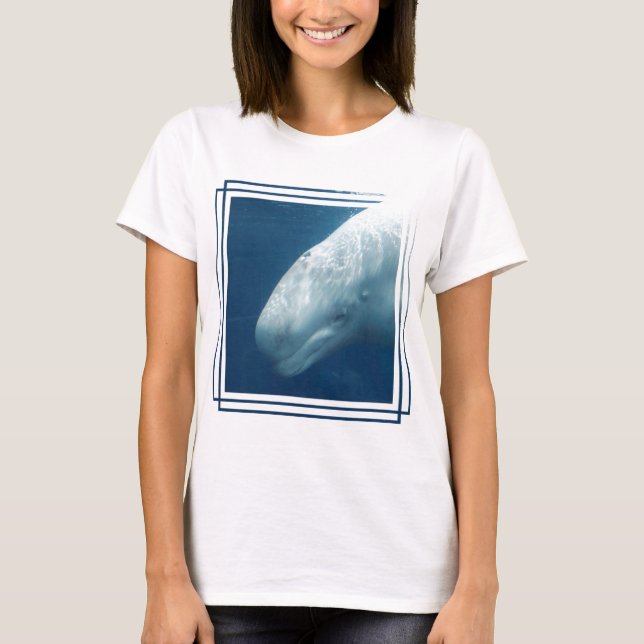 T-shirt Baleine blanche (Devant)