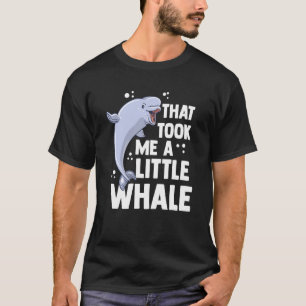 T-shirt Baleine blanche Observation des mammifères marins