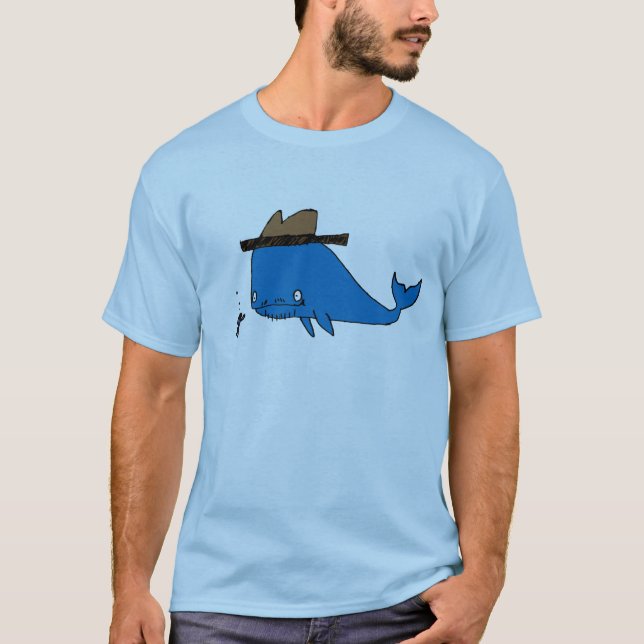 T-shirt Baleine bleue (Devant)