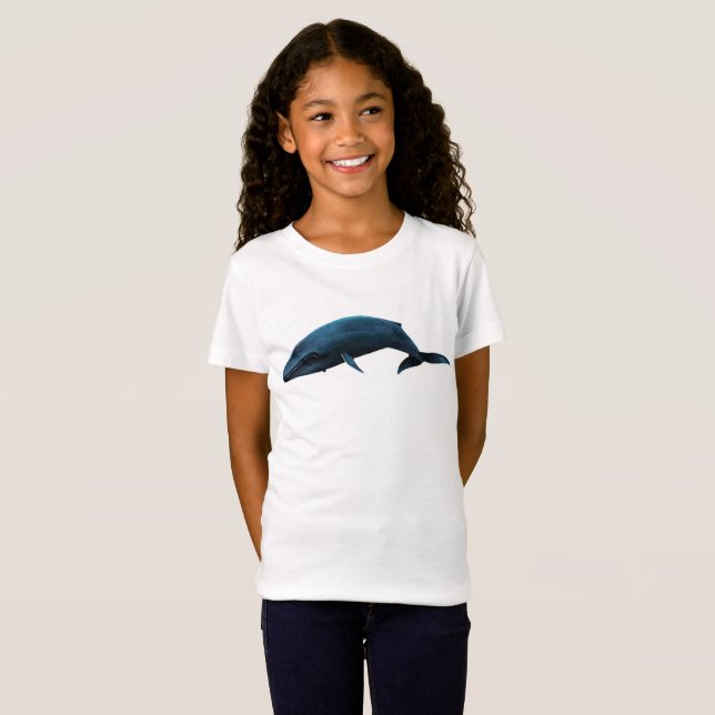 T-Shirt BALEINE BLEUE (Devant entier)