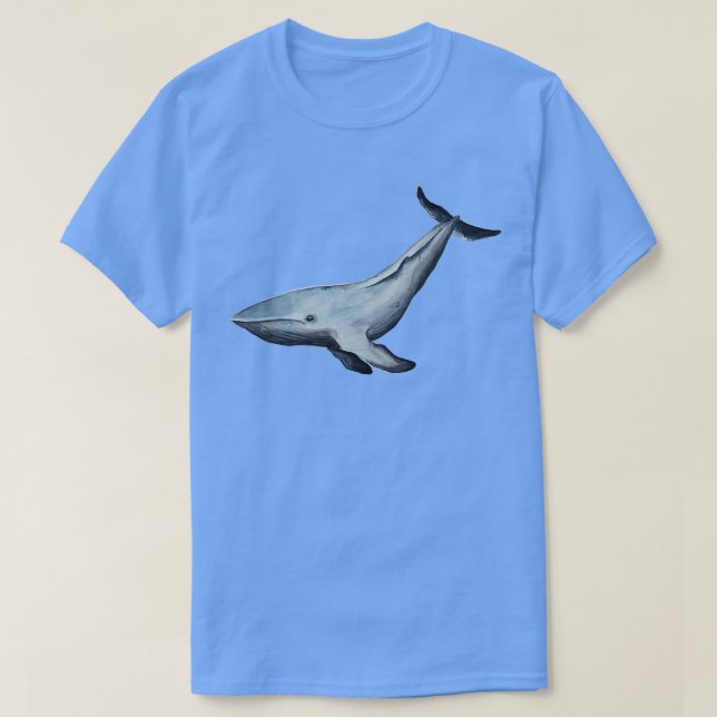 T-shirt baleine bleue 13 (Design devant)