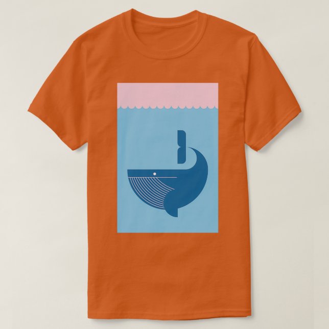 T-shirt Baleine bleue 2 7 (Design devant)