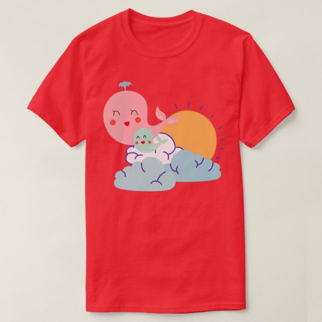 T-shirt Baleine bleue 36 (Design devant)