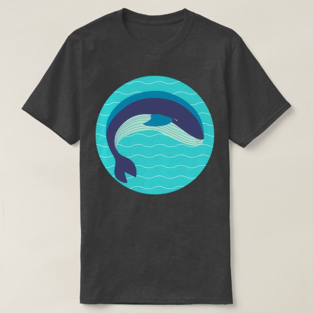 T-shirt Baleine bleue 3 3 (Design devant)